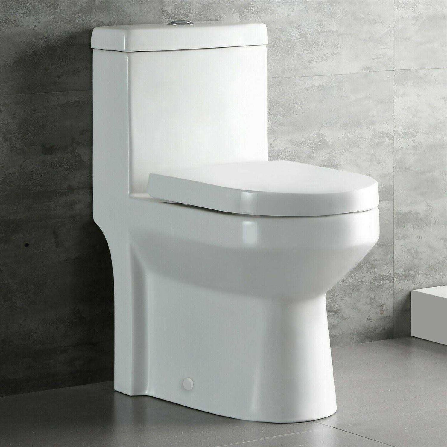 DeerValley DV-1F52812 Liberty Compact Dual-Flush One-Piece Toilet Rough-in - Zenithce