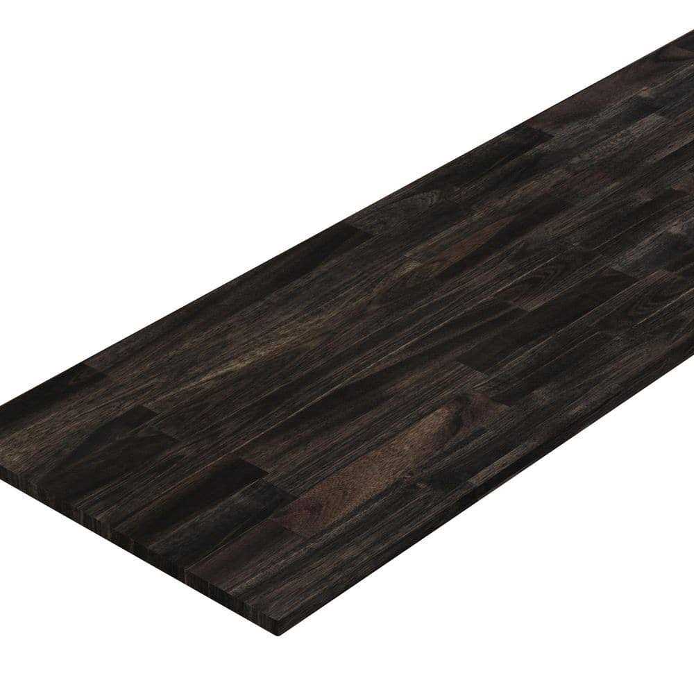 Interbuild Acacia 6 ft. L x 25 in. D 1.5 T Butcher Block Countertop - Zenithce