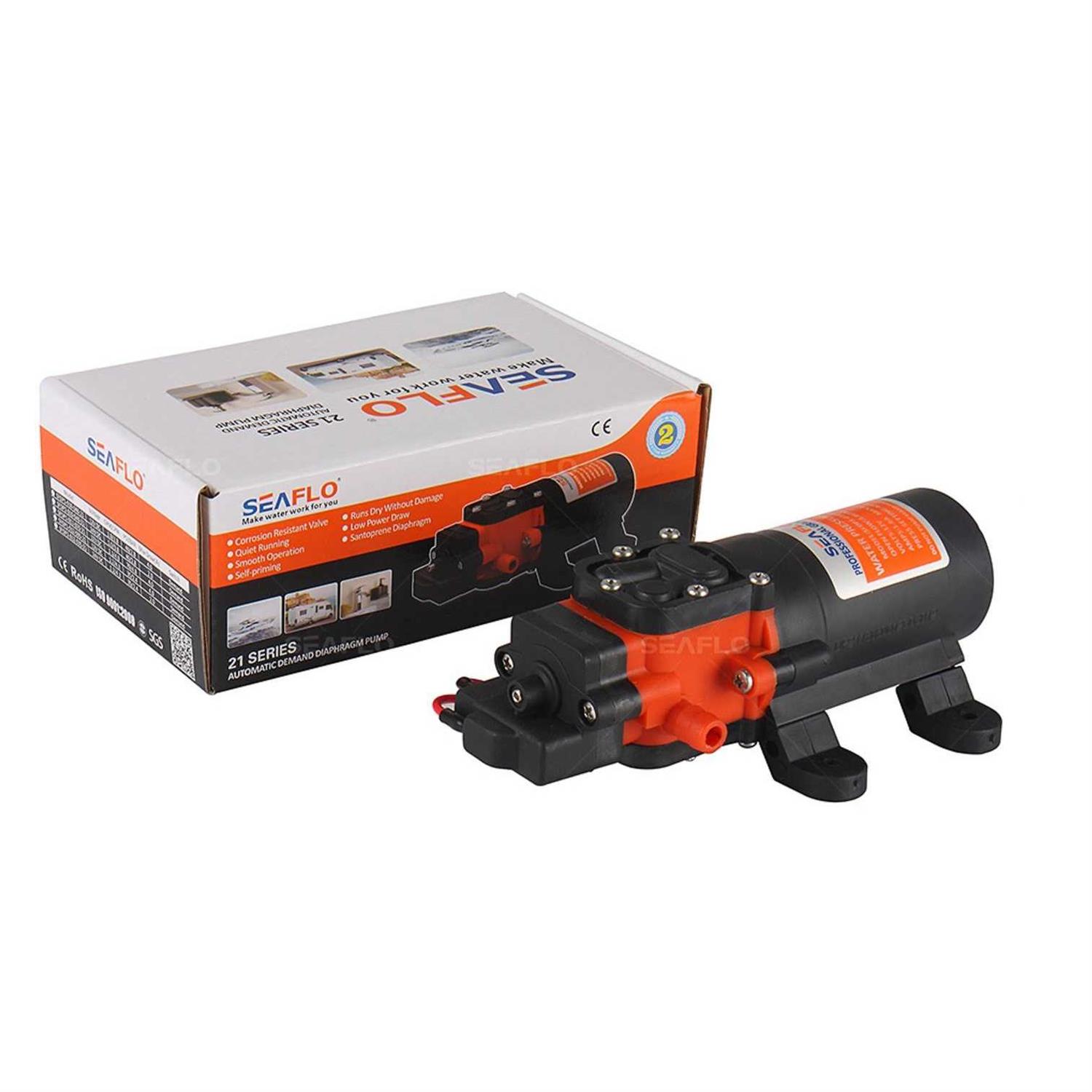 Seaflo 12v 3.0 GPM 45 PSI Water Pressure Pump - Zenithce