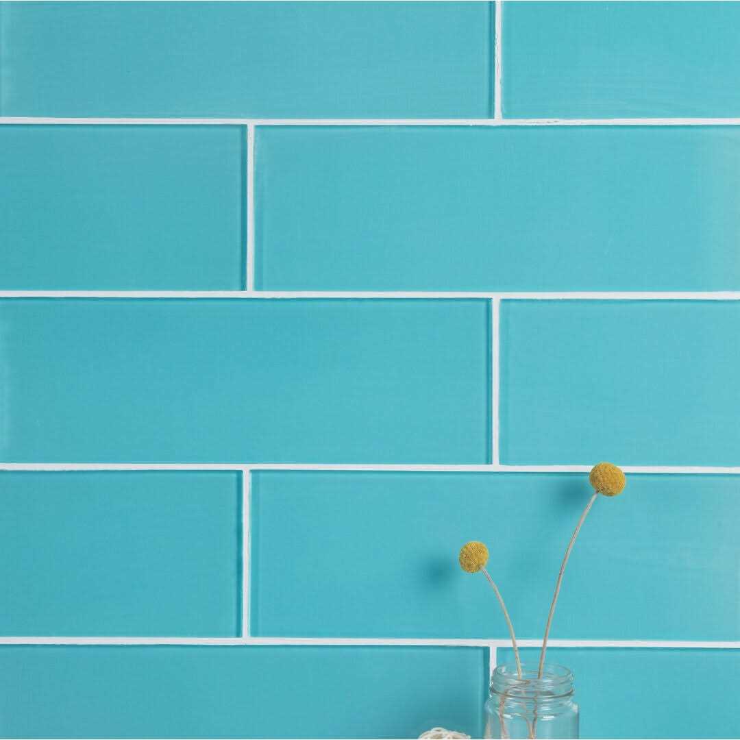 WS Tiles Premium 4 in. x 12 in. Individual Glass Subway Wall Tile - Zenithce