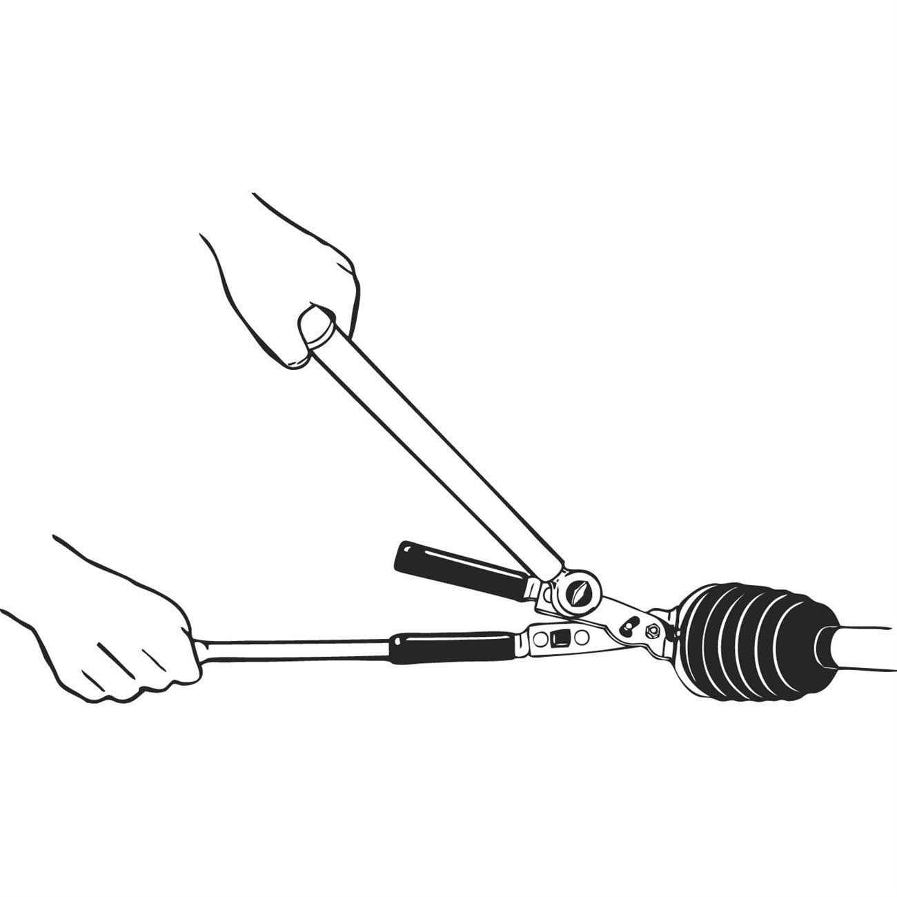 Lisle 30600 Offset Boot Clamp Pliers - Zenithce