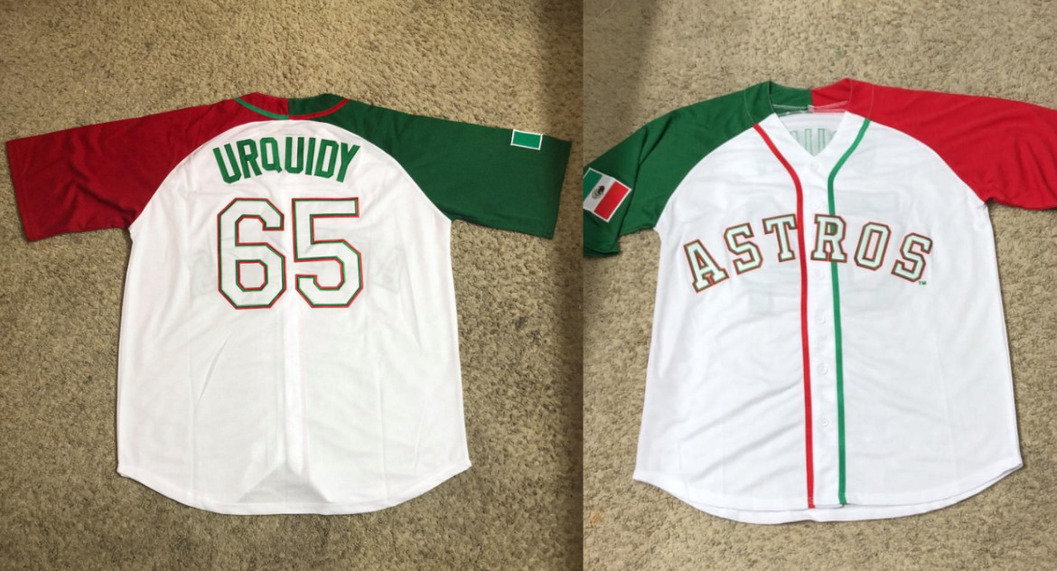Astros #65 José Urquidy Mexican Heritage Culture Night Stitched Jersey - Zenithce