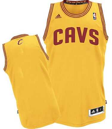 Cleveland Cavaliers Blank Yellow Swingman Jersey - Zenithce