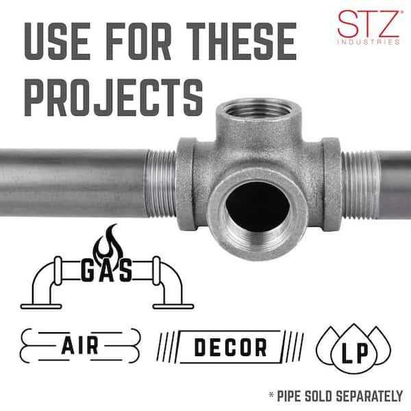 STZ Black Iron Side Outlet Tee - Zenithce