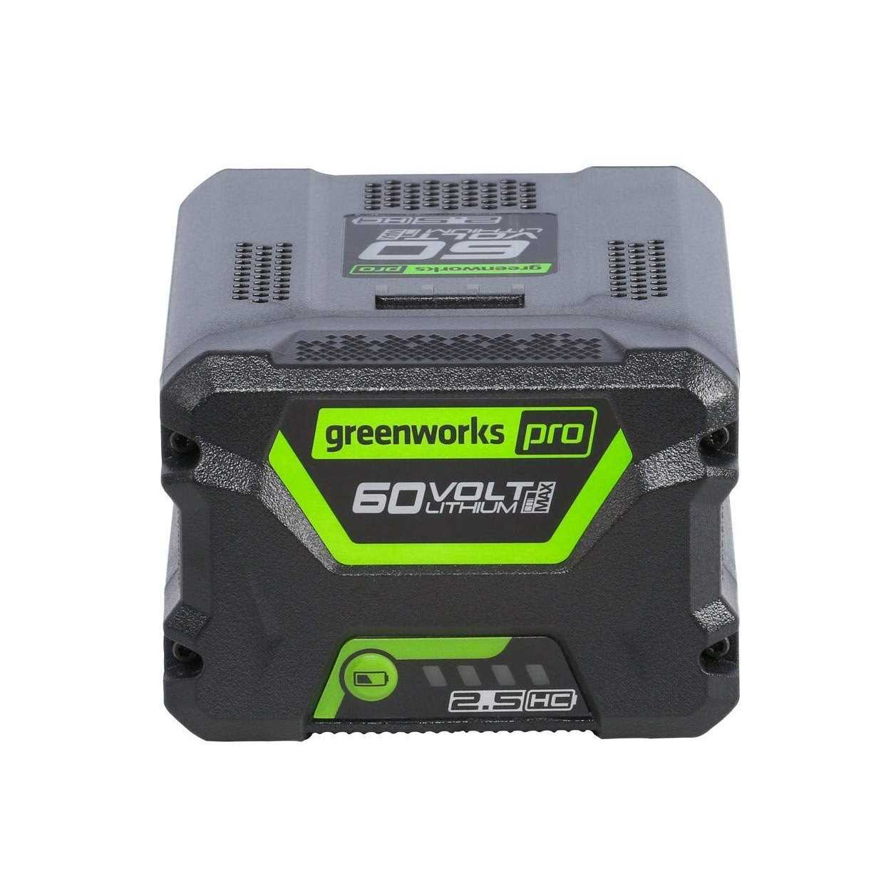 Greenworks Pro 60V Lithium-Ion 6.0 Ah Battery - Zenithce