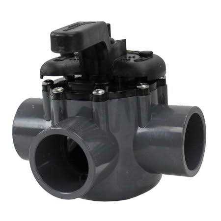 Pentair 3-Way Diverter Valve PVC - Zenithce
