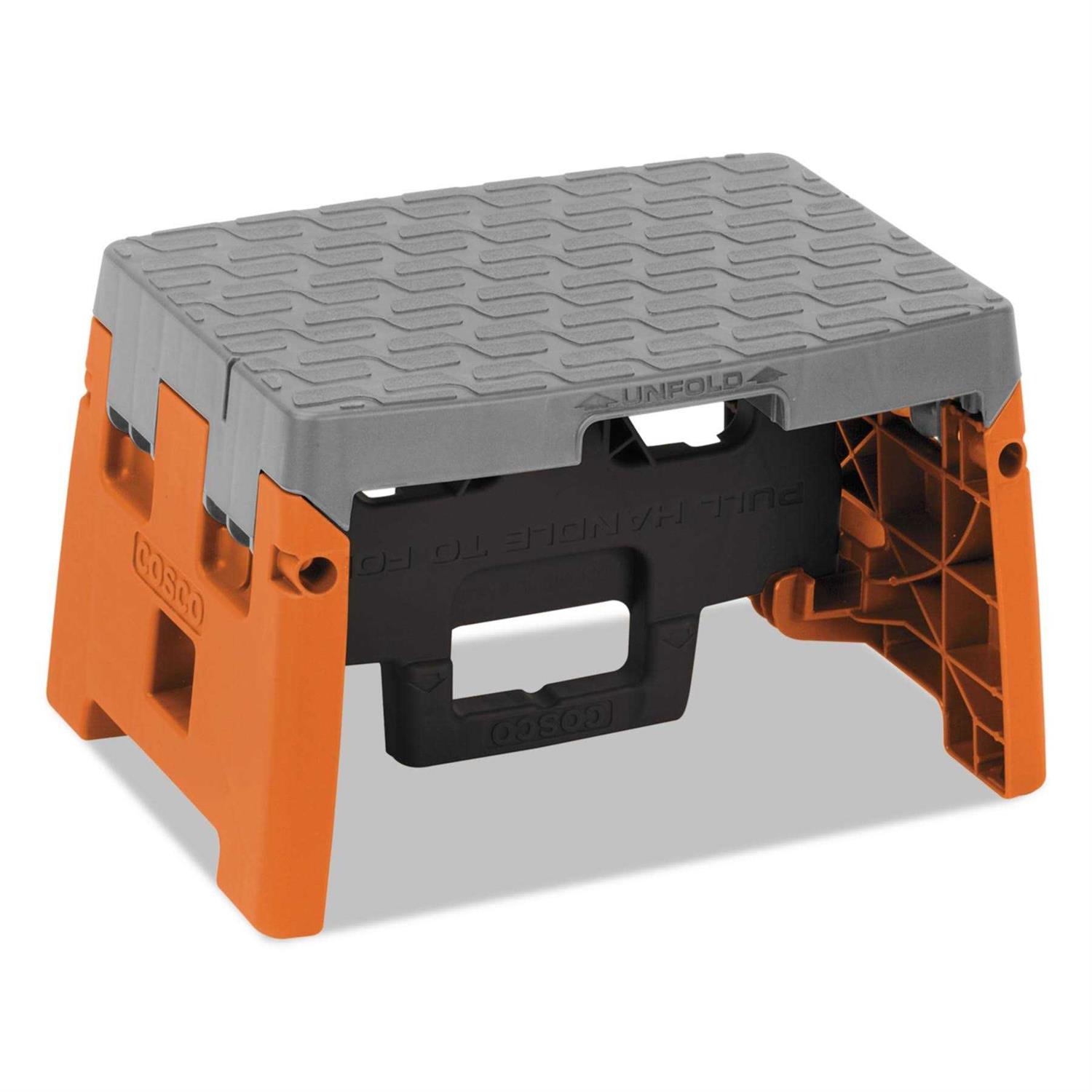 Cosco Folding Step Stool 1-Step 300 lb Capacity - Zenithce