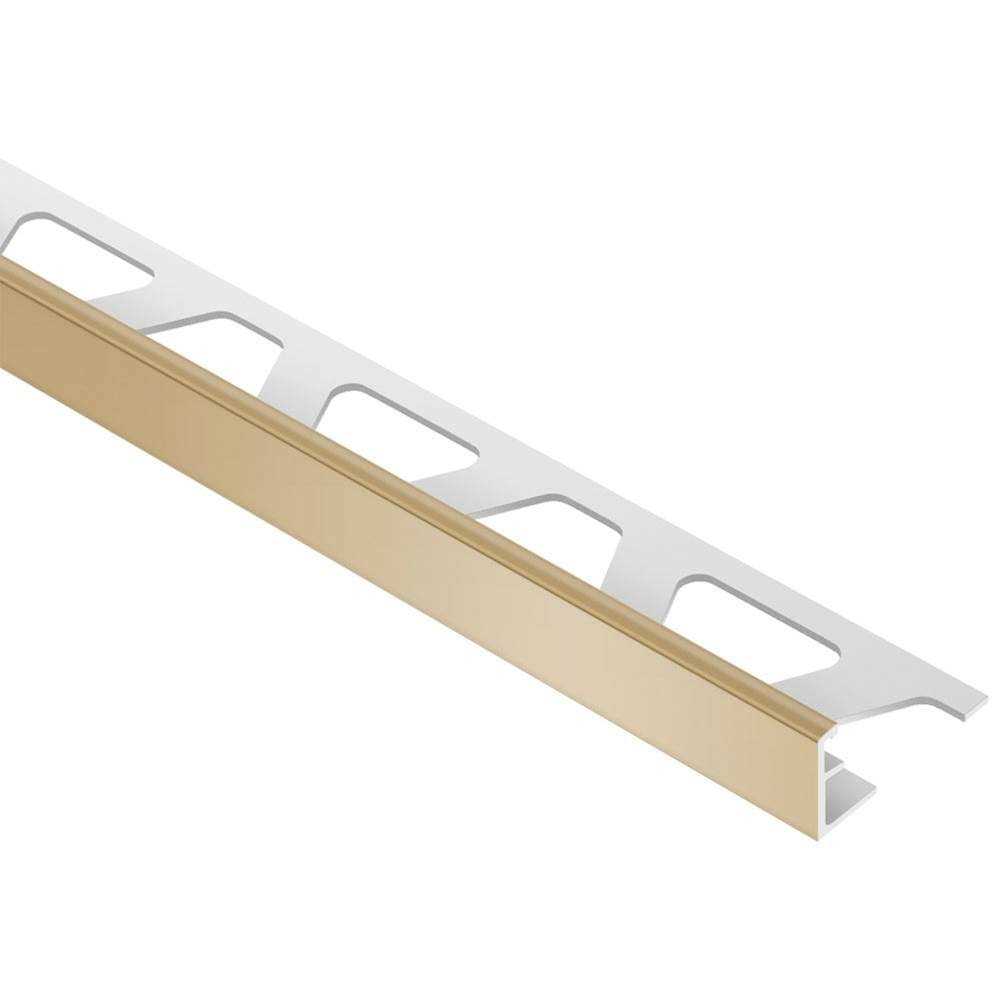 Schluter Jolly Brushed Nickel Anodized Aluminum 3/8 inch - Zenithce