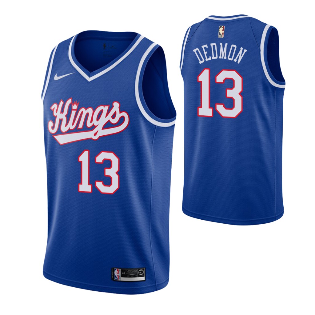 Sacramento Kings #13 Dewayne Dedmon Blue 2019-20 Hardwood Classics Jersey - Zenithce