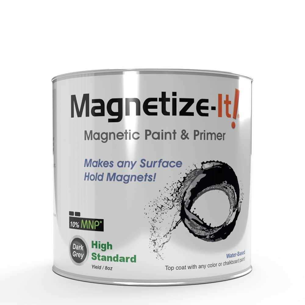 Magnetize-It! Magnetic Paint & Primer – Standard Yield 32oz - Zenithce