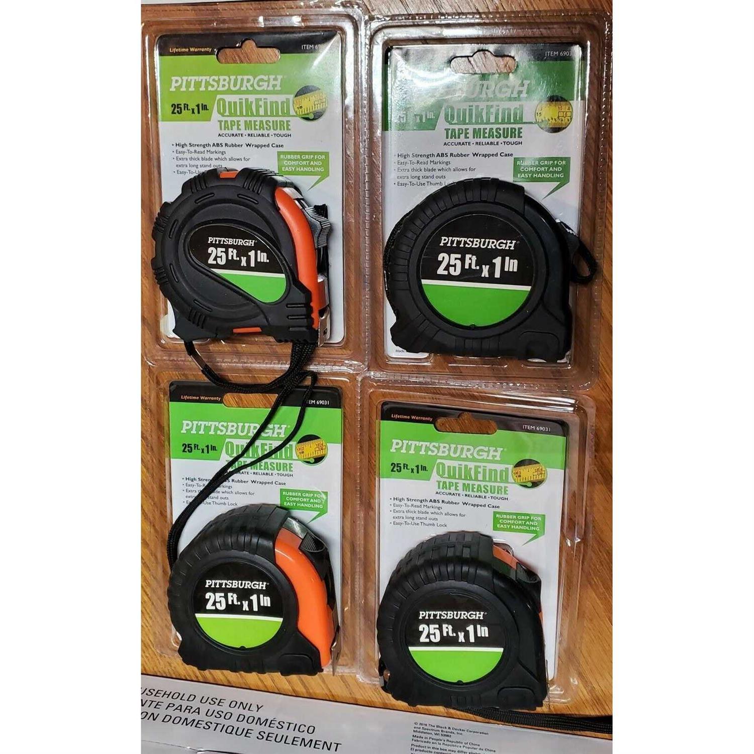 Pittsburgh 25 1 Tape Measure - Zenithce