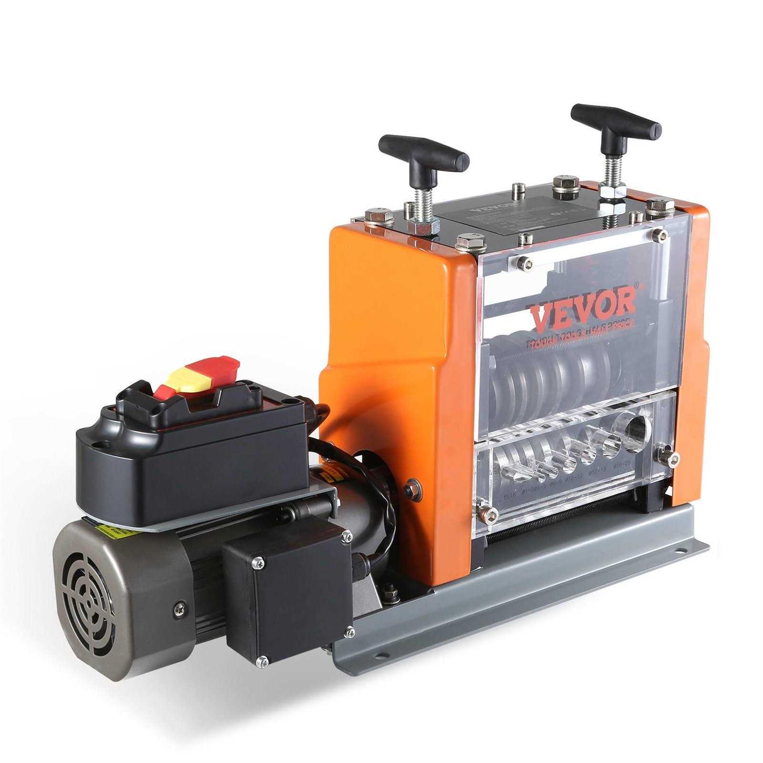 VEVOR Automatic Wire Stripping Machine 0.06”-0.98” Electric Motorized Cable Stripper 180 W 60 ft/min Wire Peeler - Zenithce