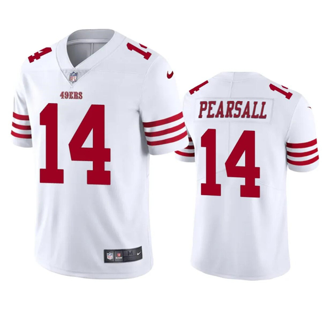 San Francisco 49ers #14 Ricky Pearsall White 2024 Draft Vapor Untouchable Limited Stitched Jersey - Zenithce