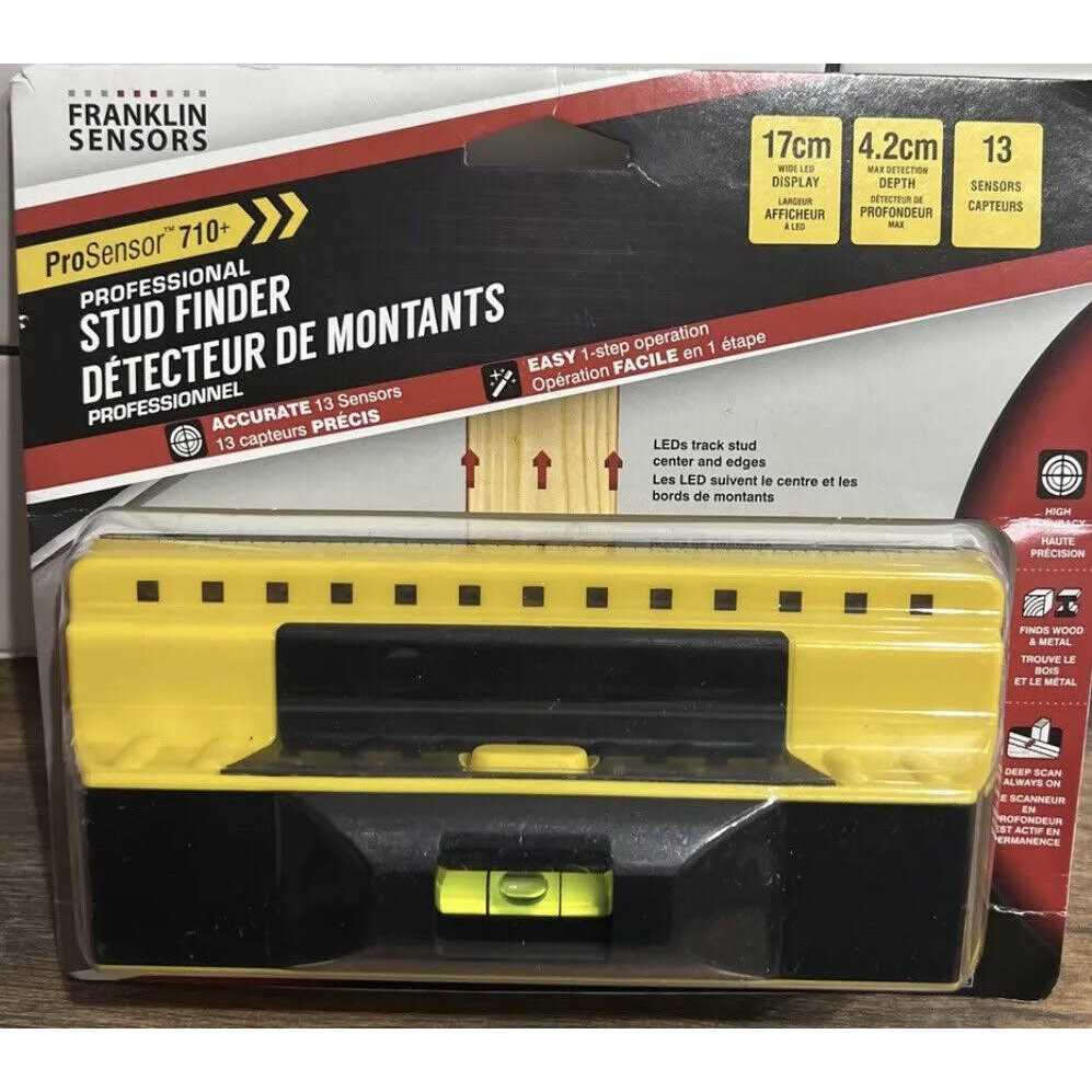 Franklin Sensors ProSensor 1.6-in Scan Depth Metal and Wood Stud Finder FSX110002 - Zenithce