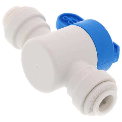 John Guest PP201208WP Reducing Union Connector 3/8 x 1/4 - Zenithce
