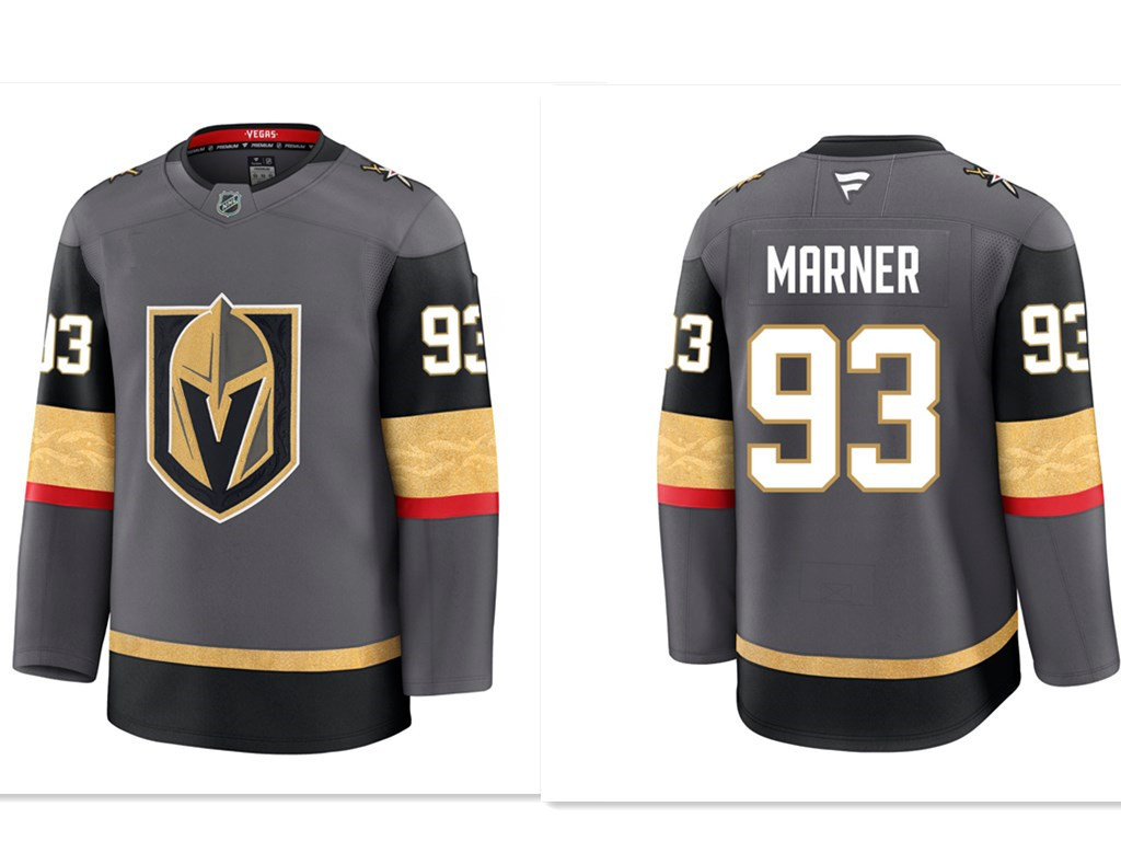 Vegas Golden Knights #93 Mitchell Marner Gray 2024-25 Alternate Stitched Jersey - Zenithce