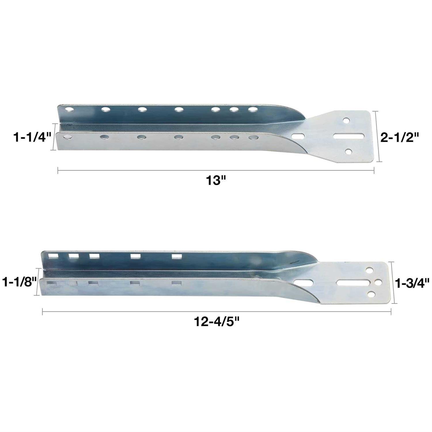 HOME MASTER HARDWARE 12 Pack Cabinet Hinges Hammercraft Flush Mount H Hinges with Screws - Zenithce