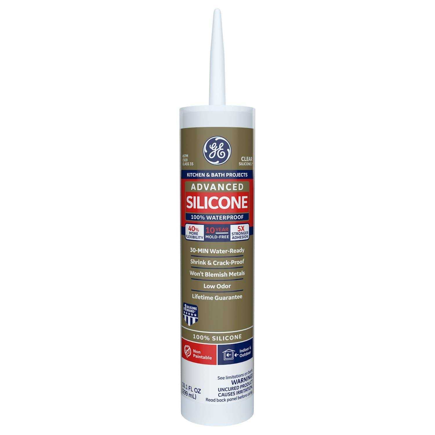 GE Advanced Silicone Window Door Sealant - Zenithce