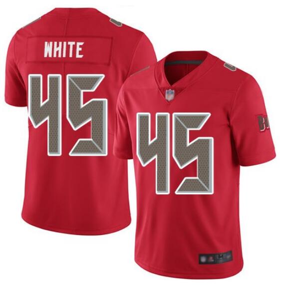 Tampa Bay Buccaneers #45 Devin White Vapor Untouchable Limited Stitched Jersey - Zenithce