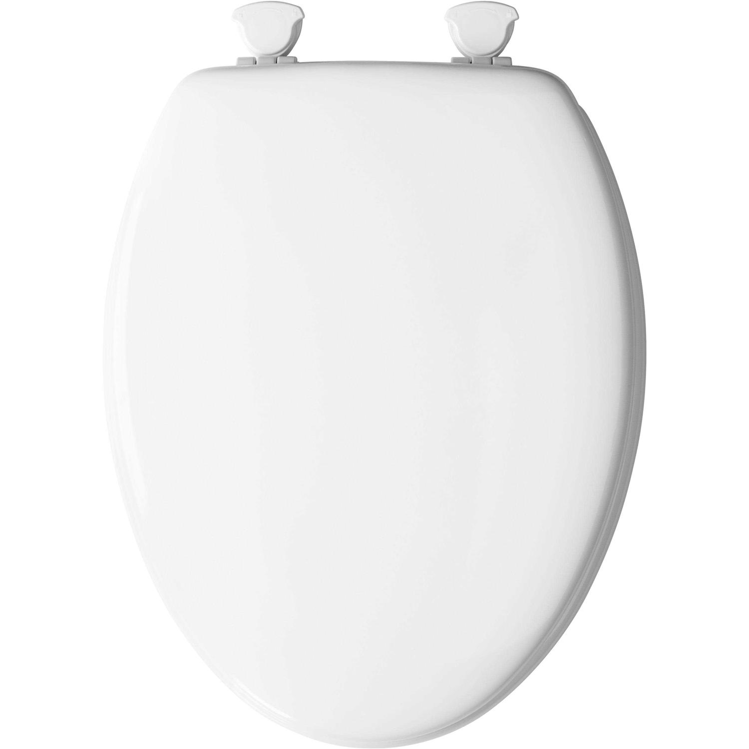 Mayfair Caswell Slow Close Round Plastic Toilet Seat - Zenithce