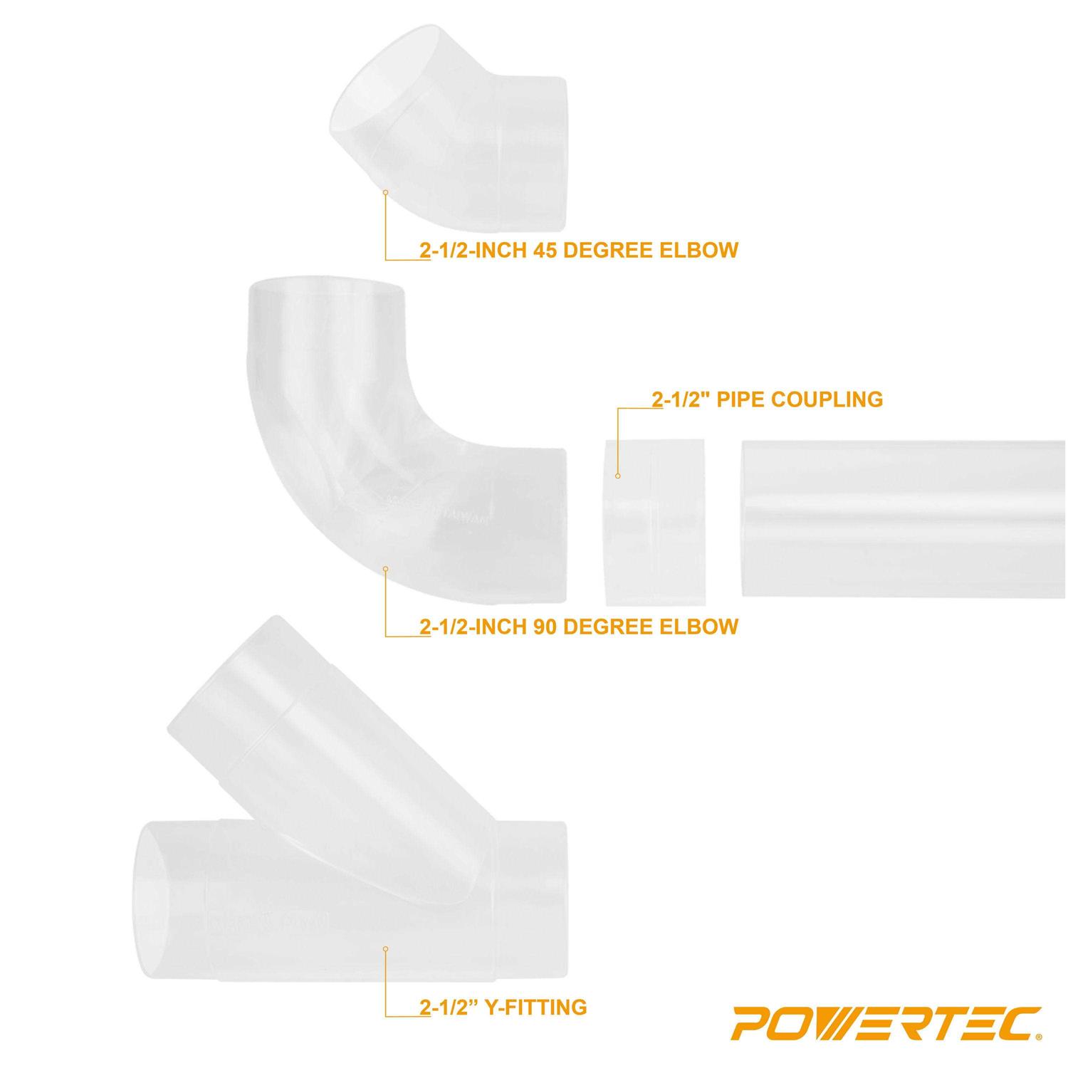 Powertec 70169 Mini Gulp Dust Hood Collector with 4 ID Port - Zenithce