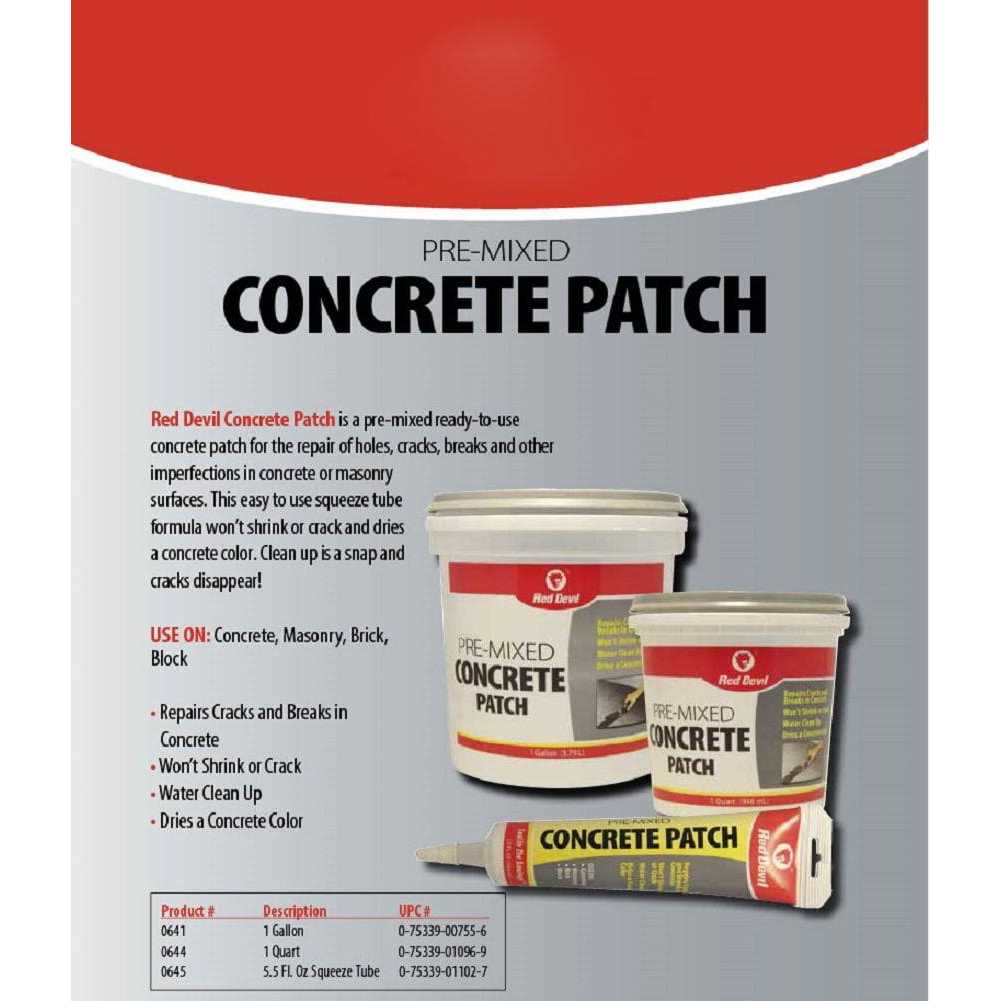 Red Devil 0644 Concrete Patch - Zenithce