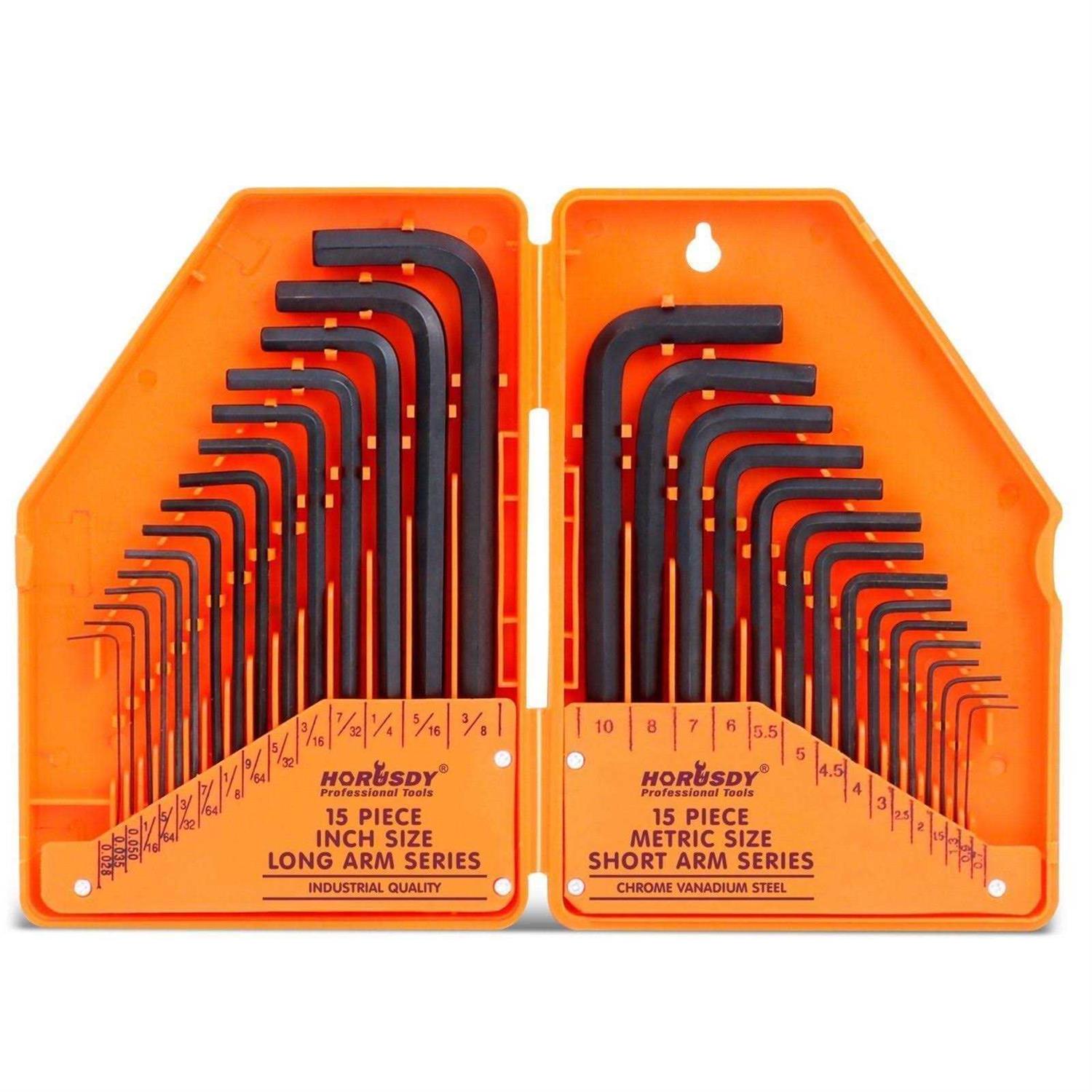 HORUSDY 131pc Thread Repair Kit HSS Drill Helicoil Repair Kit Metric - Zenithce