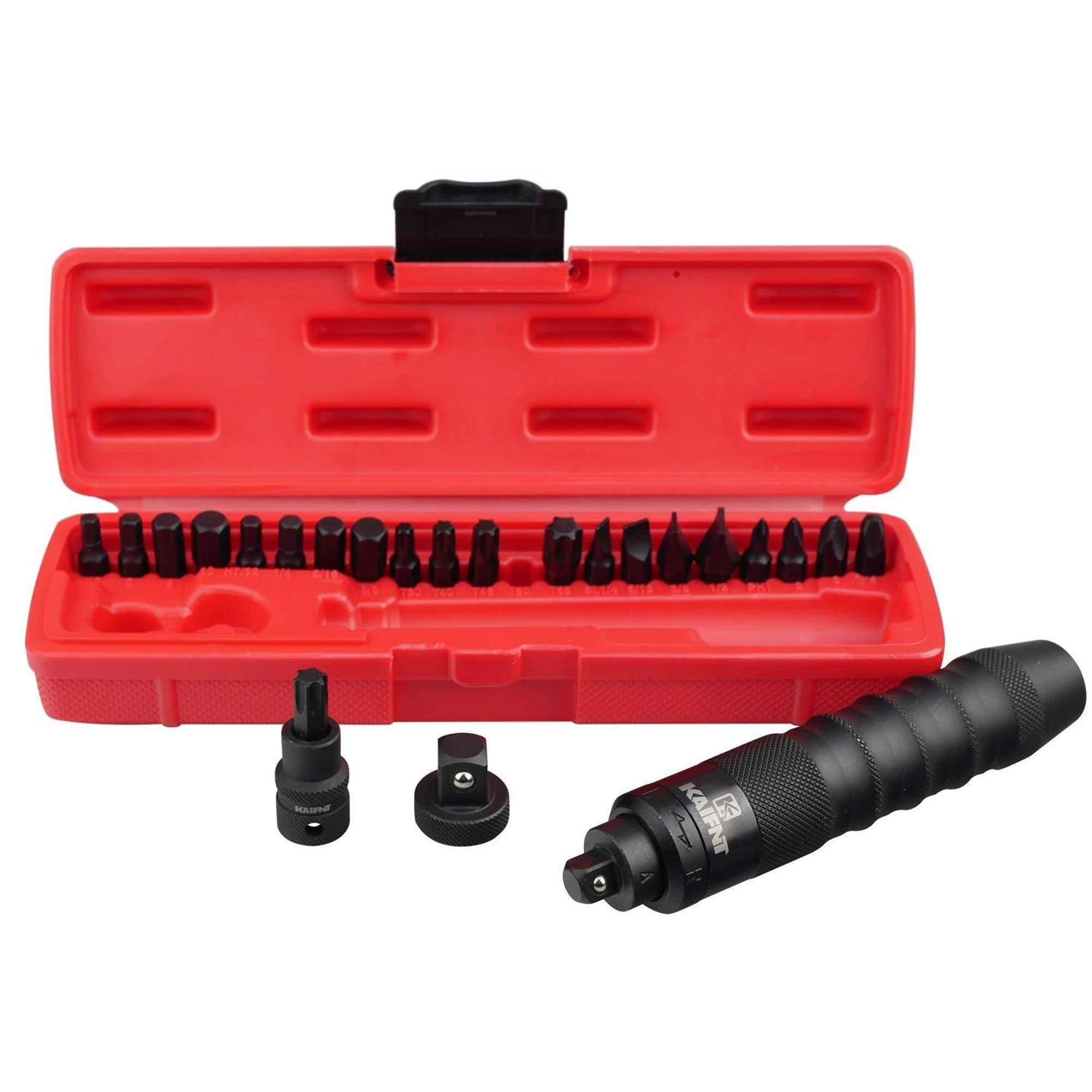 KAIFNT K403 Comprehensive Torx Bit Set with Mini Ratchet Wrench - Zenithce