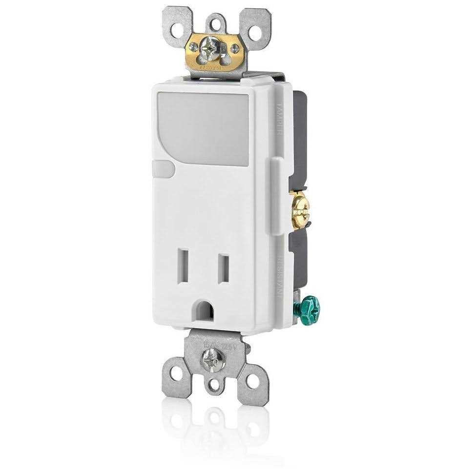 Leviton T5833-W 20A Tamper Resistant Duplex Outlet with Type A & Type-C USB Chargers - Zenithce