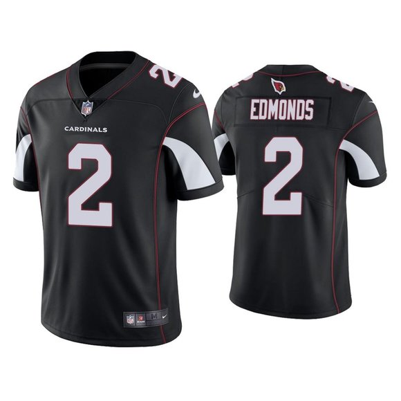 Arizona Cardinals #2 Chase Edmonds Black Vapor Untouchable Limited Stitched Jersey - Zenithce