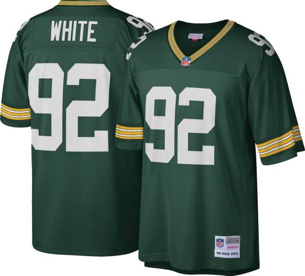 Green Bay Packers #92 Reggie White Mitchell Ness 1996 Throwback Green Jersey - Zenithce