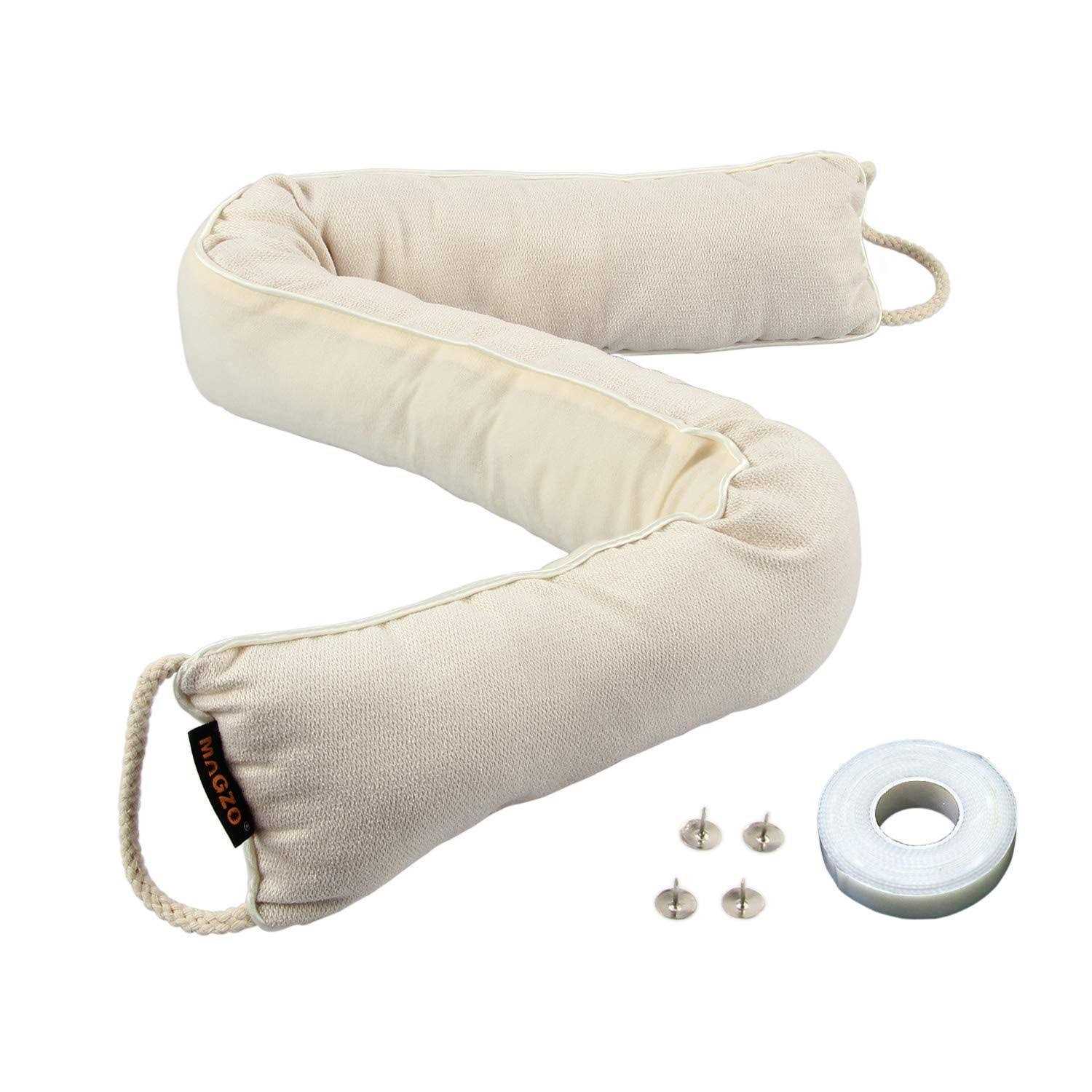 Magzo Door Draft Stopper Door Door Insulation Stopper Weighted Blocker - Zenithce