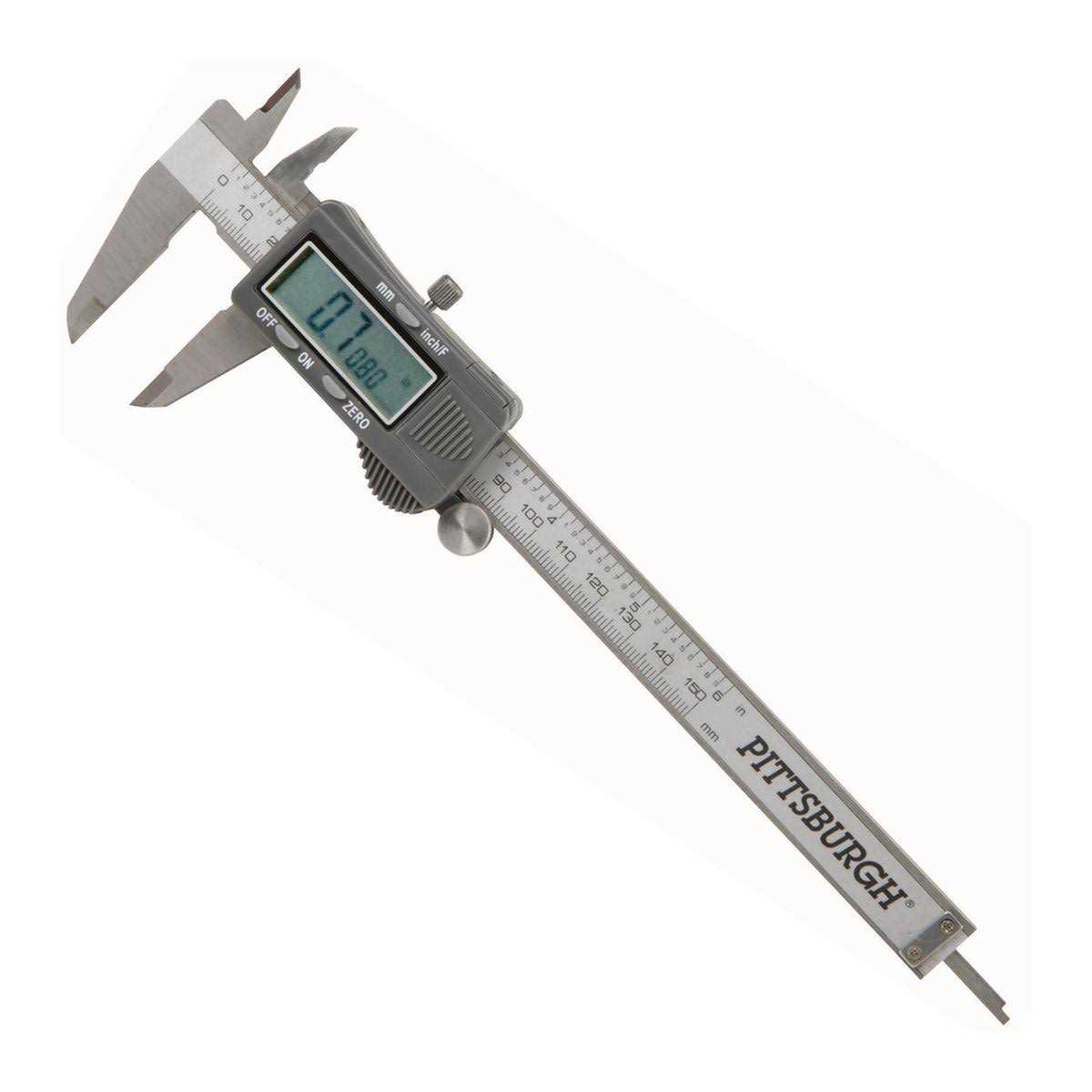 Pittsburgh 6 in. Digital Caliper - Zenithce