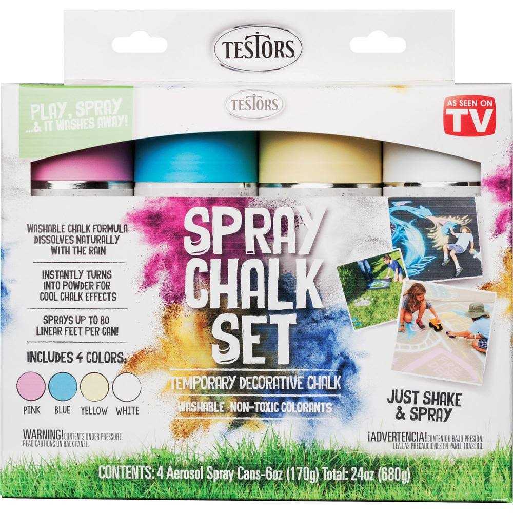 Testors Spray Chalk Set - Zenithce