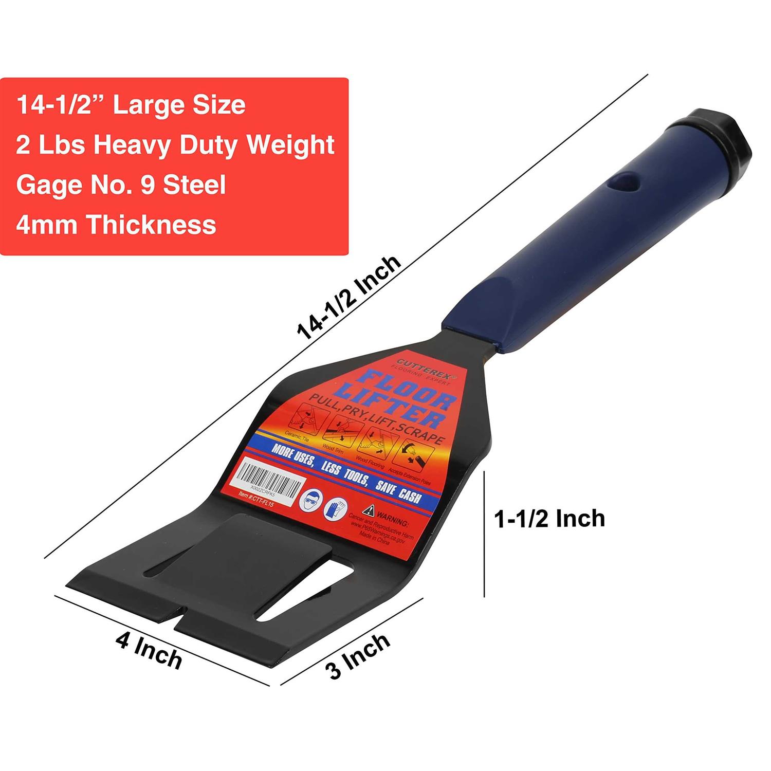 CUTTEREX Carpet Puller Carpet Pulling Claw Carpet Clamp for Pulling Carpet During Installation or Removal - Zenithce