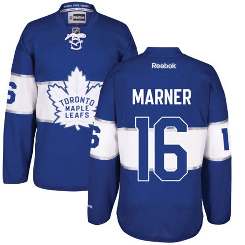 Maple Leafs #16 Mitchell Marner Royal Centennial Classic Stitched Jersey - Zenithce