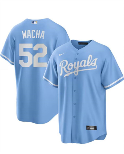 Kansas City Royals #52 Michael Wacha Light Blue Limited Cool Base Stitched Jersey - Zenithce