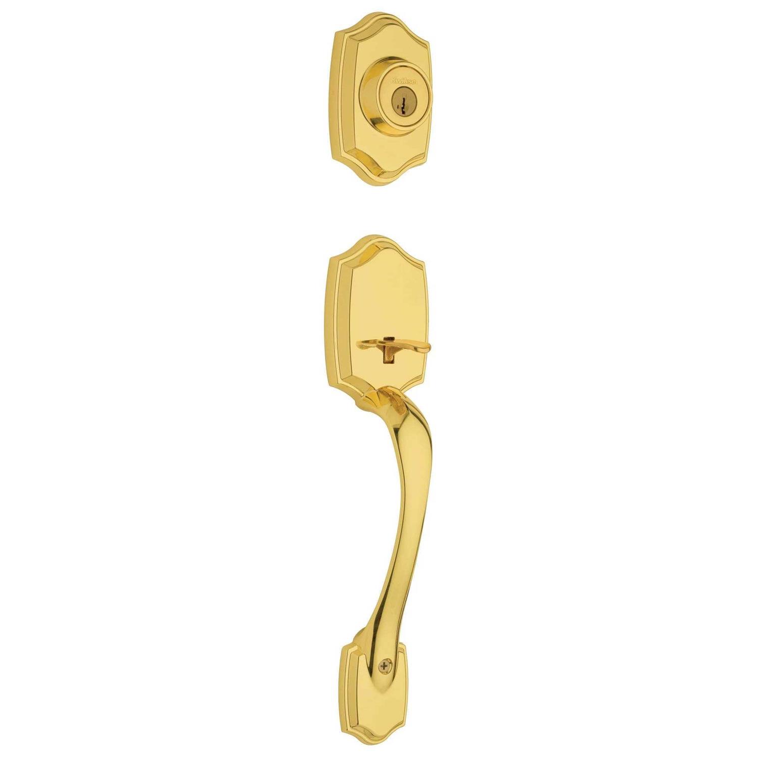 Kwikset Belleview Single Cylinder Exterior Handleset 687BWLIP - Zenithce