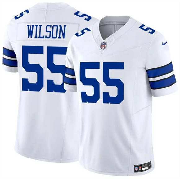Dallas Cowboys #55 Logan Wilson White 2025 F.U.S.E Vapor Untouchable Limited Stitched Jersey - Zenithce