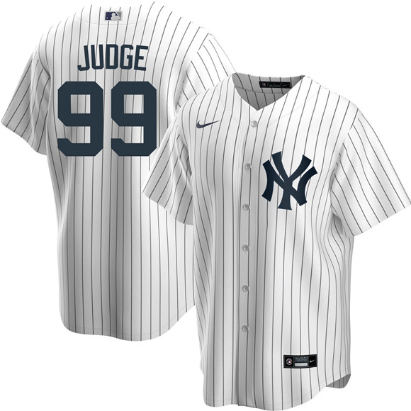 New York Yankees #99 Aaron Judge White Stitched Jersey - Zenithce