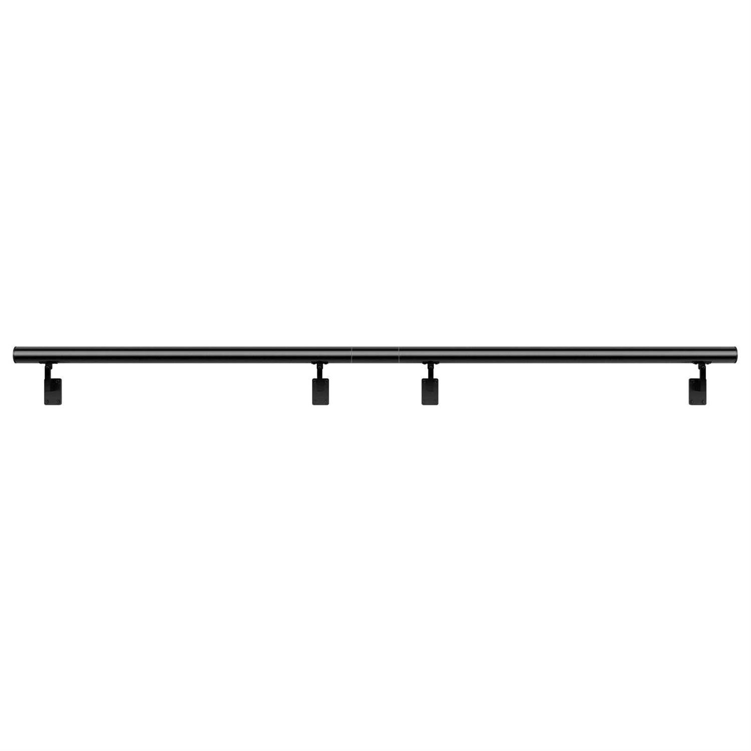 VEVOR Handrail Picket Fits Steps Black Iron LTFS - Zenithce