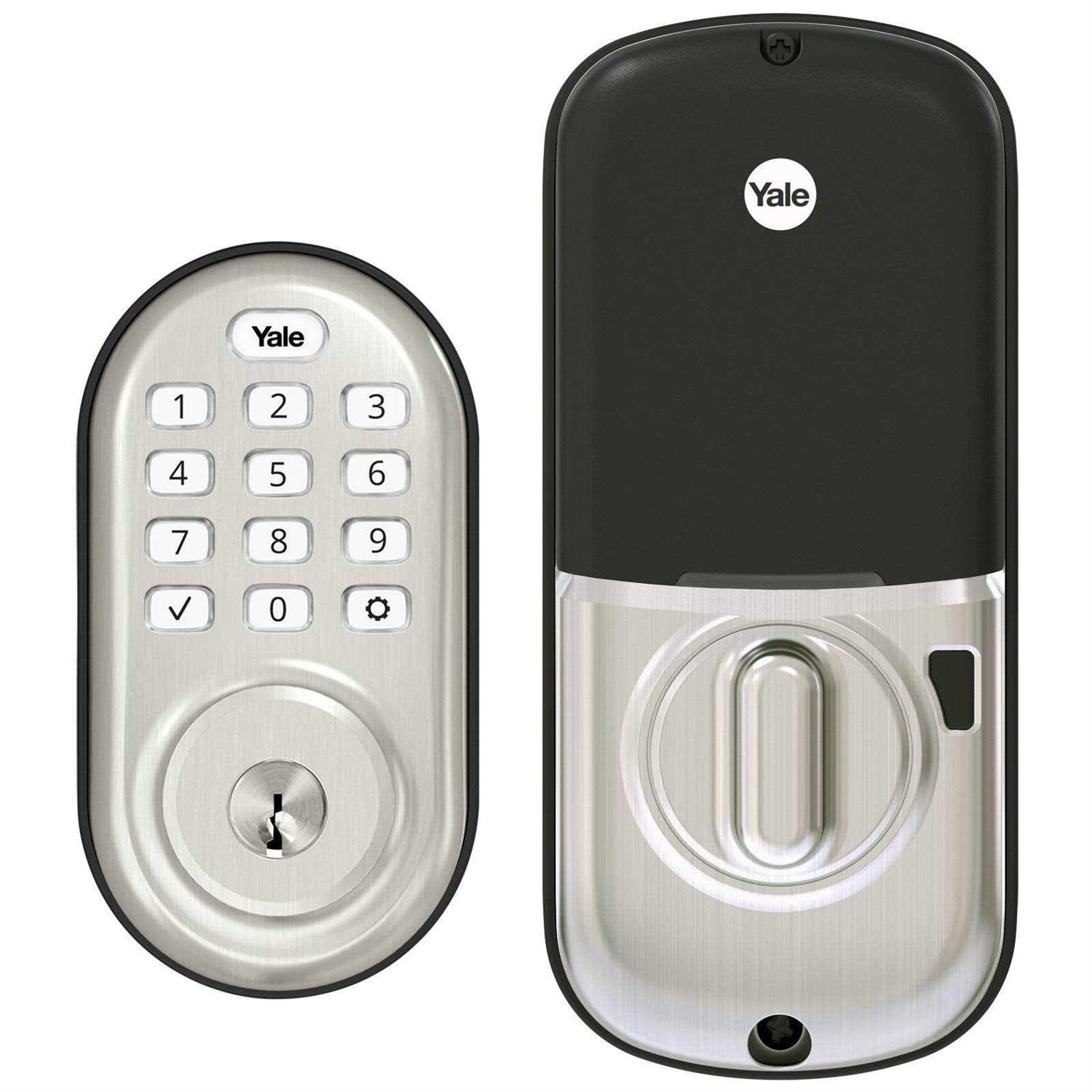 Yale Assure Lock Push Button Deadbolt with Z-Wave YRD216ZW210BP - Zenithce