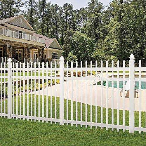 Outdoor Essentials 4 in. x 4 in. x 72 in. White Vinyl Fence Post - Zenithce