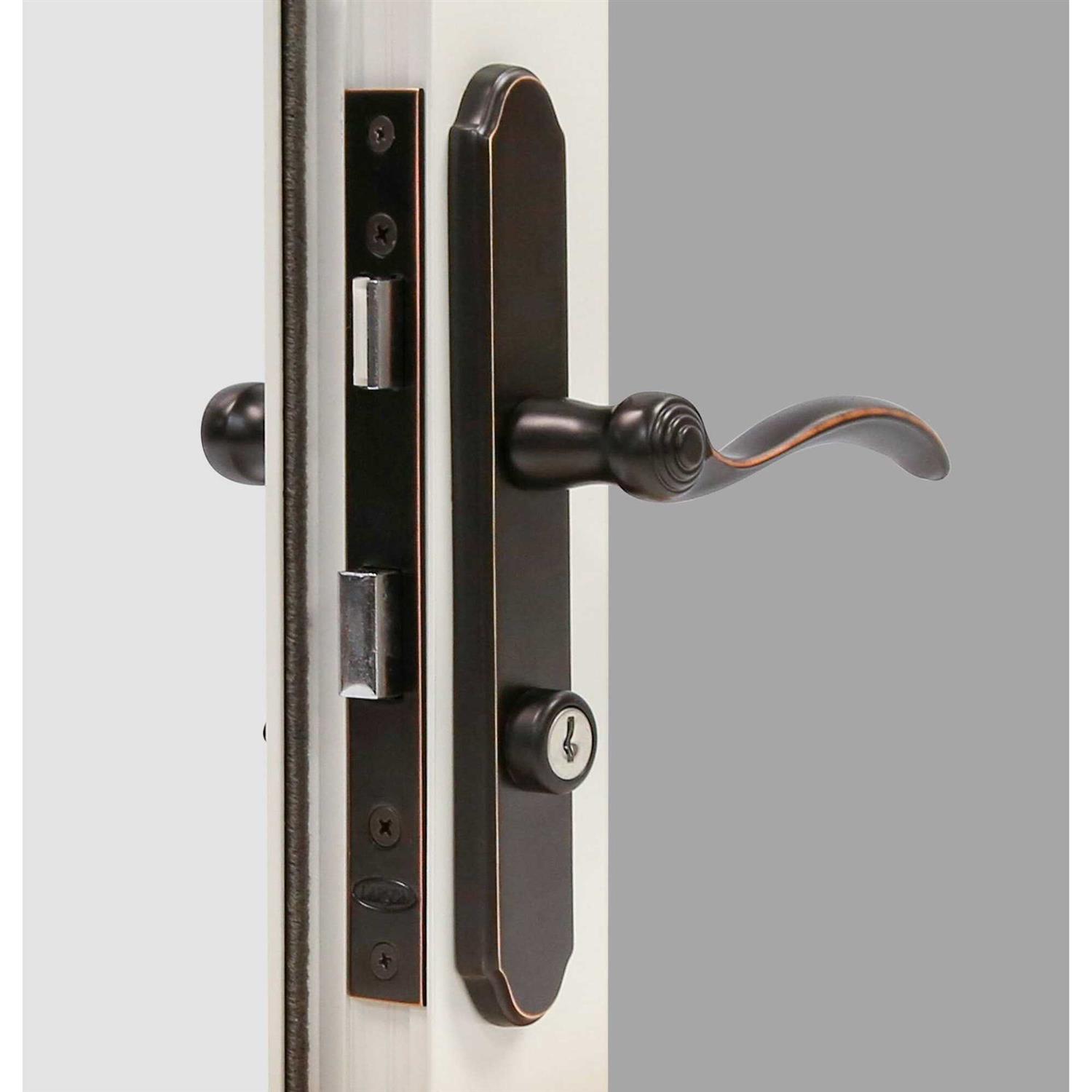 Larson Mortise Latch Aged Bronze Brown Zinc CH3025701 - Zenithce