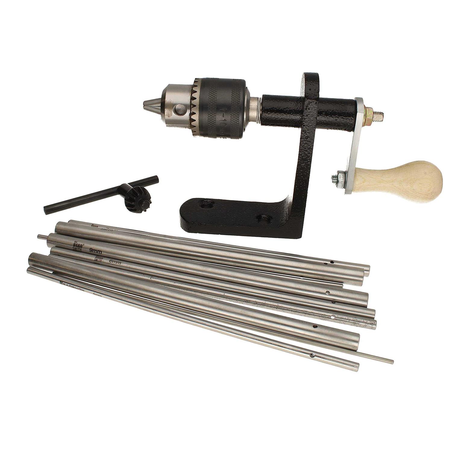 The Beadsmith Electrical Bead Reamer – 3 Interchangeable Diamond Coated Tips – 24 Volt DC – Variable Speed Control – Tools for Opening & Enlarging - Zenithce