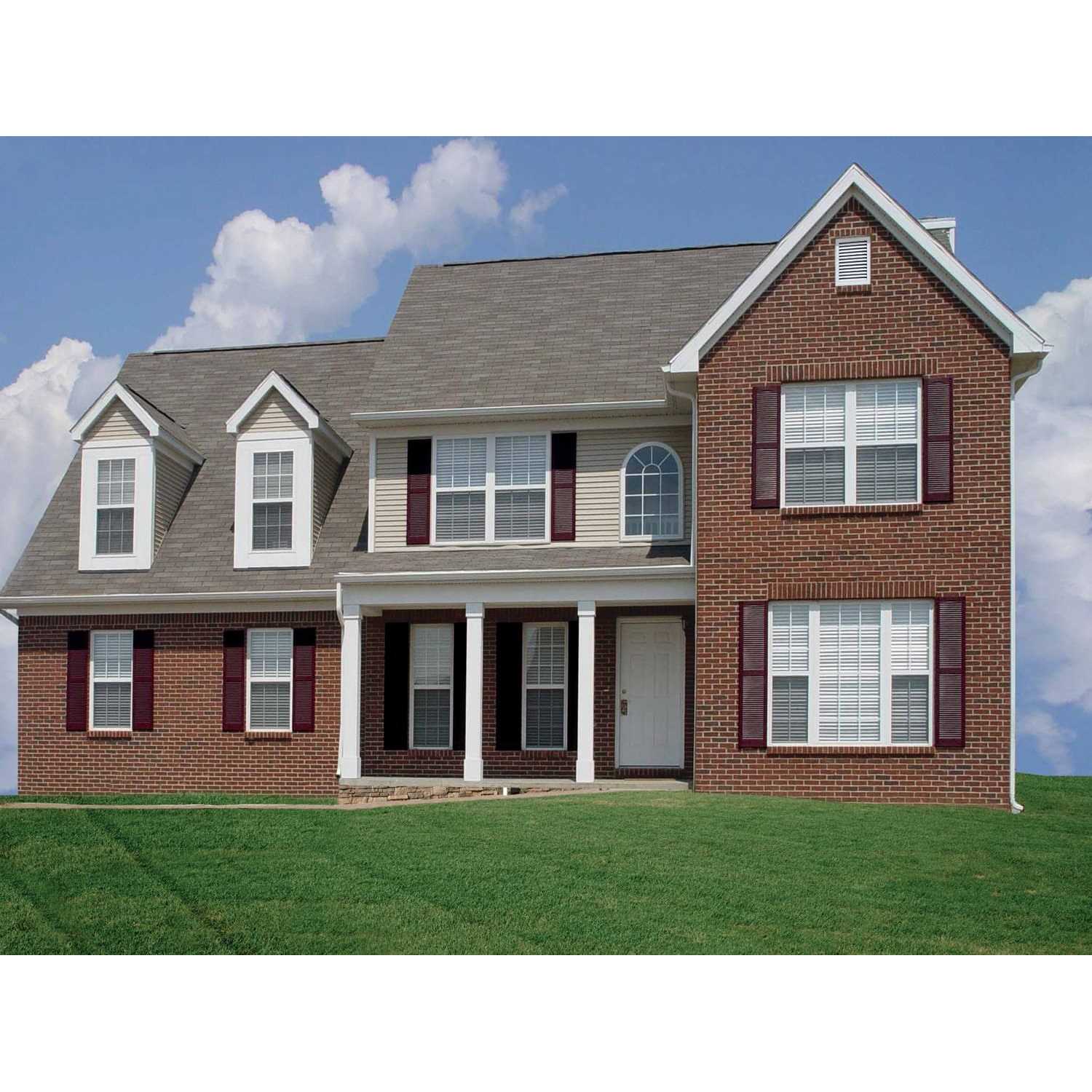 Ekena Millwork Lifetime Vinyl Standard Cathedral Top Center Mullion - Zenithce
