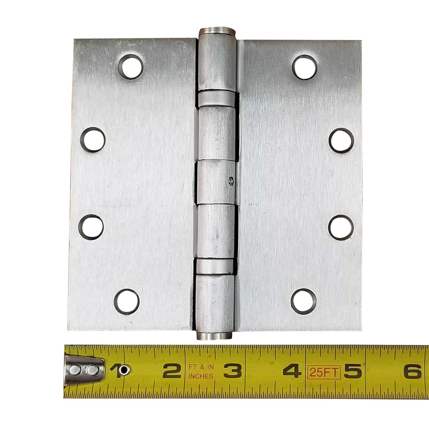 Hinge Outlet exterior Ball Bearing Door Hinges 4 Inch Square with 5/8 Inch Radius - Zenithce