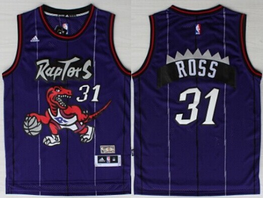 Toronto Raptors #31 Terrence Ross Hardwood Classic Purple Swingman Jersey - Zenithce