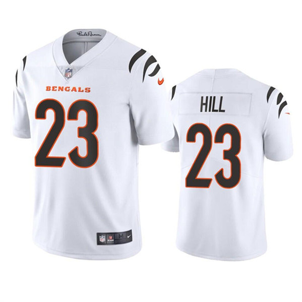 Cincinnati Bengals #23 Daxton Hill White Vapor Untouchable Limited Stitched Jersey - Zenithce