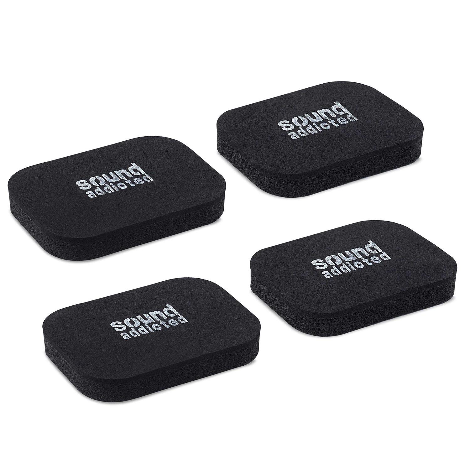 Sound Addicted Isolation Pads for Soundbar Anti Vibrations Foam Pads Feet 2.5” x 0.65” Suitable for Most - Zenithce